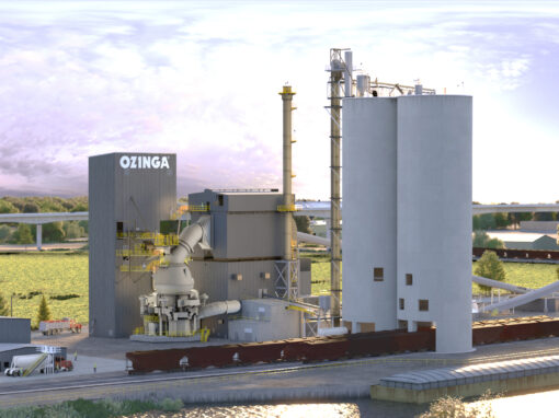 Ozinga Slag Cement Manufacturing Facility